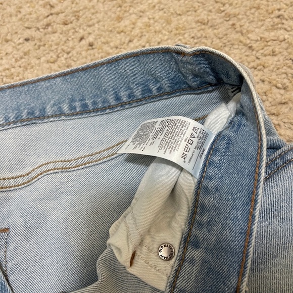 Old navy men’s Light Blue Straight Leg Jeans 34 x 32 - Picture 4 of 5